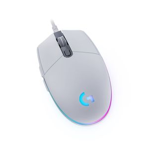 Logitech - G203 LIGHTSYNC Wired Optical Gaming Mouse with 8,000 DPI sensor - Wired - White Product Image
