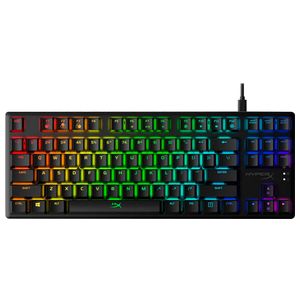 HyperX - Alloy Origins Core TKL Wired Mechanical Tactile Aqua Switch Gaming Keyboard with RGB Back Lighting - Black Product Image