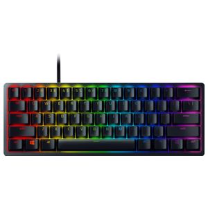 Razer - Huntsman Mini 60% Wired Optical Clicky Switch Gaming Keyboard with Chroma RGB Backlighting - Black Product Image
