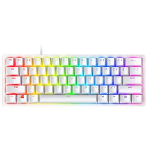 Razer - Huntsman Mini 60% Wired Optical Clicky Switch Gaming Keyboard with Chroma RGB Backlighting - Mercury Product Image