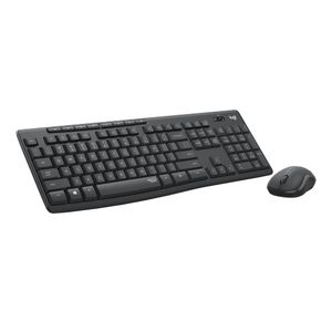 Logitech - MK295 Full-size Wireless Keyboard and Mouse Combo for Windows and Chrome OS with SilentTouch Technology - Graphite Product Image
