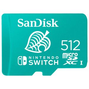 SanDisk - 512GB microSDXC UHS-I Memory Card for Nintendo Switch 1 Product Image