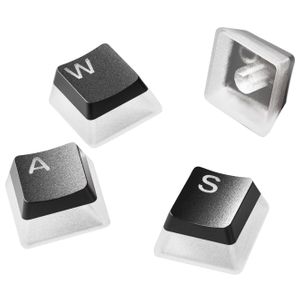 SteelSeries - PRISMCAPS – Universal Double Shot PBT Keycaps - Black Product Image