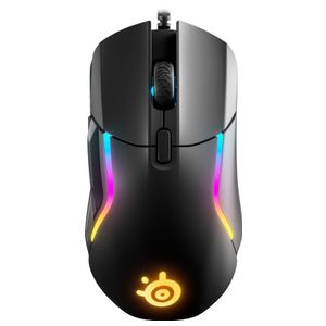 SteelSeries - Rival 5 Wired Optical Gaming Mouse with RGB Lighting - Wired - Black Product Image
