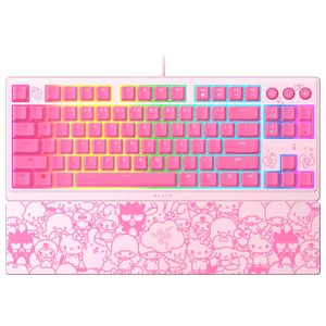Razer - Ornata V3 TKL Wired Mecha-Membrane Gaming Keyboard with Chroma RGB Backlighting - Hello Kitty Edition Product Image