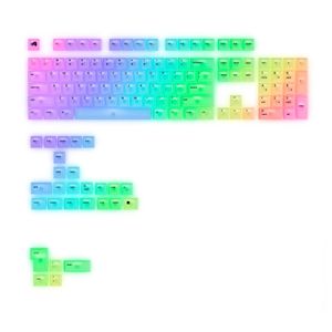 Glorious - Polychroma Translucent Universal RGB Keycaps for 100% 85% 80% TKL 60% Compact 75% Mechanical Keyboards - Translucent V2 Product Image