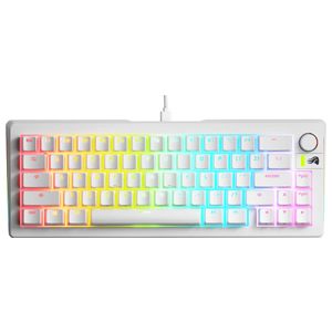 Glorious - GMMK 3 65% Wired Mechanical Linear Switch Gaming Keyboard with Hot-swappable Switches - White Product Image