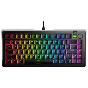 Glorious - GMMK 3 PRO 75% Wired Mechanical Linear Switch Gaming Keyboard with Hot-swappable Switches - Black Product Image