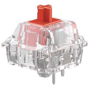 Glorious - Lubed Mechanical Keyboard 3-pin Hot Swappable Switches (110x) - Linear - Fox Product Image