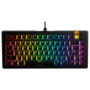 Glorious - GMMK 3 HE 75% Wired Hall-Effect Linear Switch Gaming Keyboard with Rapid Trigger and Adjustable Actuation - Black Product Image