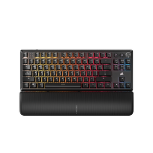 CORSAIR - K70 CORE TKL Compact Wireless RGB Pre-Lubed Linear Mechanical Switches Gaming Keyboard with Sound Dampening - Black Product Image