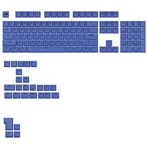 Glorious - GPBT Basics Universal Keycap Set Compatible with Most 100% 85% 80% TKL 60% Compact 75% Mechanical Keyboards - Mana Blue Product Image