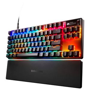 SteelSeries - Apex Pro TKL Gen 3 Wired Mechanical OmniPoint Adjustable HyperMagnetic Gaming Keyboard with Rapid Tap - Black Product Image