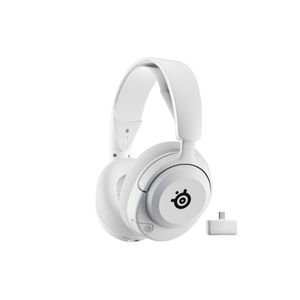 SteelSeries - Arctis Nova 5 Wireless Over-The-Ear Gaming Headset for PC, PS5, and PS4 - White Product Image