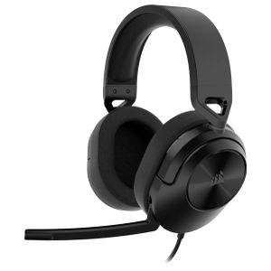 CORSAIR - HS55 SURROUND v2 Wired Gaming Headset for PC, Mac, PS5, PS4, Xbox, Switch, and Mobile - Carbon Product Image