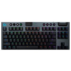 Logitech - G915 X LIGHTSPEED TKL Wireless Mechanical GL Blue Clicky Switch Gaming Keyboard for PC/Mac with RGB Backlighting - Black Product Image