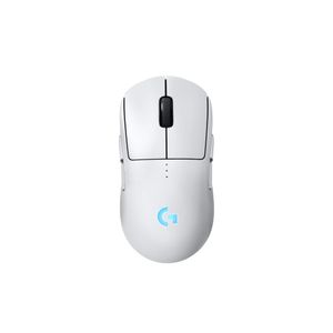 Logitech - PRO 2 LIGHTSPEED Lightweight Optical HERO 44K DPI Gaming Mouse with 4 Customizable and Switchable Magnetic Side Buttons - Wireless - White Product Image
