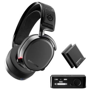 SteelSeries - Arctis Pro Wireless DTS Headphone:X v2.0 Surround Sound Gaming Headset for PS4 and PC - Black Product Image