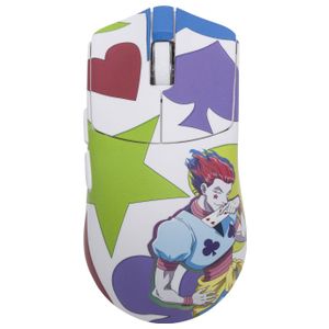 Higround - Hunter x Hunter Yuma Lightweight Wireless Optical Gaming Mouse with Hand-Applied Art - Wireless - Hisoka Product Image