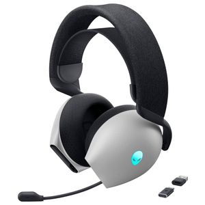 Alienware - AW725H Tri Mode Wireless Over-the-Ear Gaming Headset for PC, Xbox X|S, Xbox One, PS5, PS4, Switch and Mobile - Lunar Light Product Image