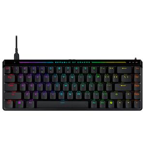 ASUS - ROG Falchion Ace 65% Wired Analog Gaming Keyboard with ROG HFX Magnetic Switches and Rapid Trigger Toggle - Black Product Image