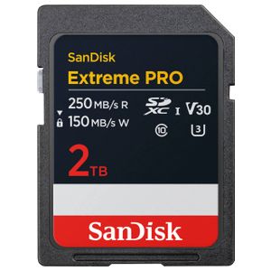 SanDisk - Extreme PRO 2TB SDXC UHS-I Memory Card Product Image
