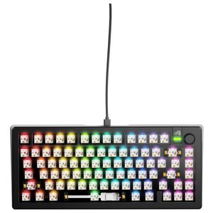 Glorious - GMMK 3 75% Barebones Wired Mechanical Gaming Keyboard with Modular Gasket System - Black Product Image
