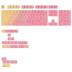 Glorious - GPBT Gradient Universal Keycap Set Compatible with Most 100% 85% 80% TKL 60% Compact 75% Mechanical Keyboards - Grapefruit V2 Product Image