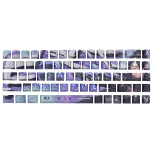 Higround - APEX Legends 68 Key Artisan PBT Keycaps - Wraith Product Image