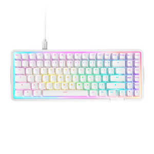NZXT - Function Elite MiniTKL Wired Magnetic RGB Gaming Keyboard - White Product Image