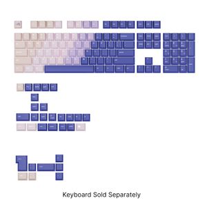 Glorious - GPBT Gradient Universal Keycap Set Compatible with Most 100% 85% 80% TKL 60% Compact 75% Mechanical Keyboards - Purple Haze Product Image