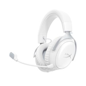 HyperX - Cloud III S Wireless Gaming Headset for PC, PS5, PS4, Nintendo Switch, Mac, and Mobile - White Product Image