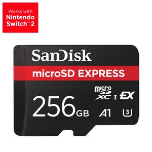 SanDisk - Express 256GB microSD PCIe 3.1 NVMe UHS-I Memory Card works with Nintendo Switch 2 Product Image