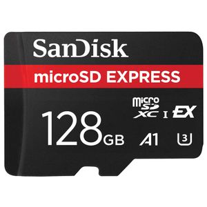 SANDISK - Express 128GB microSD PCIe 3.1 NVMe UHS-I Memory Card works with Nintendo Switch 2 Product Image