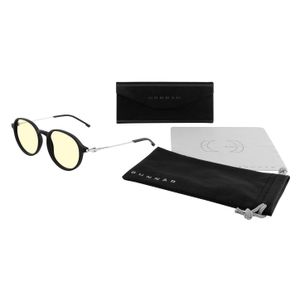 GUNNAR - Loop Computer Glasses with Blue Light Reduction, Amber Lenses - Onyx Mercury Product Image