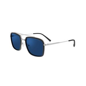 GUNNAR - Barron Computer Glasses with Blue Light Reduction, Sun Lenses - Silver Product Image