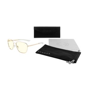 GUNNAR - Mustang Computer Glasses with Blue Light Reduction, Clear Lenses - Gold Product Image
