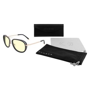 GUNNAR - Dume Computer Glasses with Blue Light Reduction, Amber Lenses - Gold Product Image