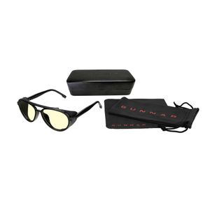 GUNNAR - Tallac Computer Glasses with Blue Light Reduction, Amber Lenses - Onyx Product Image
