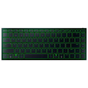 Razer - Joro Portable 75% Wireless Scissor Gaming Keyboard With Chroma RGB Backlighting - Black Product Image