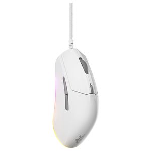 SteelSeries - Rival 3 Gen 2 Wired Optical Gaming Mouse with 3-Zone RGB - Wired - White Product Image