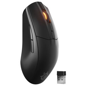 SteelSeries - Rival 3 Gen 2 Wireless Optical Gaming Mouse with Ultra-fast clicks - Wireless - Black Product Image