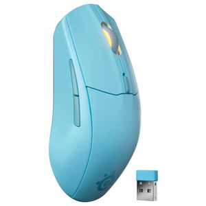 SteelSeries - Rival 3 Gen 2 Wireless Optical Gaming Mouse with Ultra-fast clicks - Wireless - Aqua Product Image