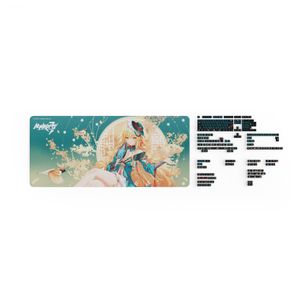 HYTE - Official Songque "Shadowdimmer" Keycap Set and Encased Fortune Desk Pad Bundle - Green Product Image
