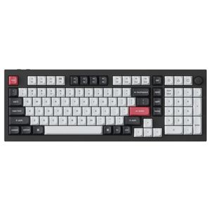 Keychron - Q5 HE Custom 96% Wireless Hall Effect Mechanical Switch Gaming Keyboard with Programmable QMK Launcher Software - Black Product Image