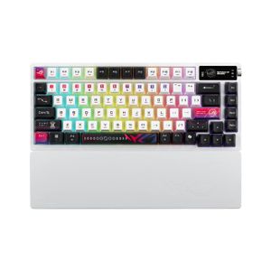 ASUS - ROG Azoth X 75% Wireless Mechanical RGB Gaming Keyboard with Hot-Swappable ROG NX Snow Switches - White Product Image