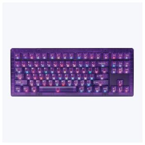 DROP - CSTM80 TKL Wired Mechanical Gaming Keyboard with RGB Backlighting - Atomic Purple Product Image