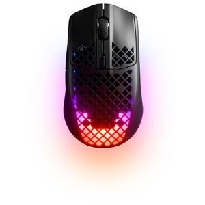 SteelSeries - Aerox 3 Super Light Honeycomb Wireless RGB Optical Gaming Mouse - Wireless - Onyx Product Image
