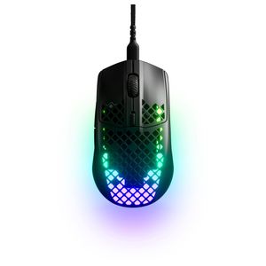 SteelSeries - Aerox 3 Super Light Honeycomb Wired RGB Optical Gaming Mouse - Wired - Onyx Product Image