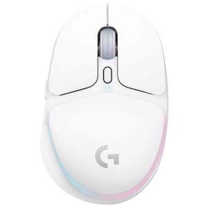 Logitech - G705 Aurora Collection Wireless Optical Gaming Mouse with Customizable LIGHTSYNC RGB Lighting - Wireless - White Mist Product Image